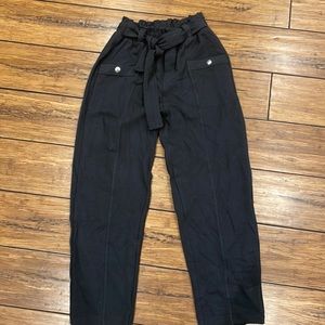 Zara front tie pants. Sz. 12